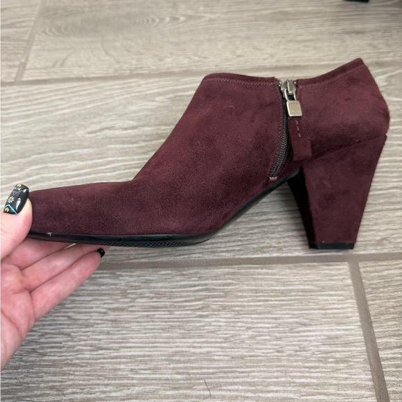 Prada Maroon Ankle Boots - Picture 7 of 15